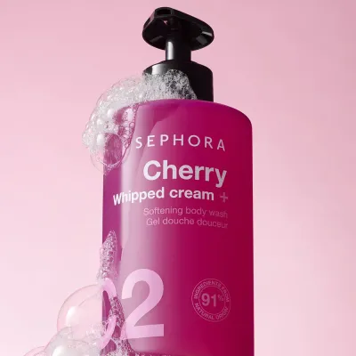 Sephora Collection гель для душа деликатный ваниль и миндальное молоко 300 мл