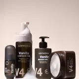 Sephora Collection гель для душа деликатный ваниль и миндальное молоко 300 мл, оттенок Monoi + Bergamotka — фото 3