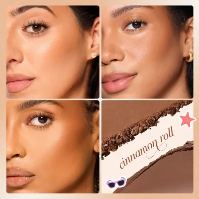 Tarte Macaron sculpt and bronze duo дуэт бронзеров кремовый и пудровый, 7.8 г