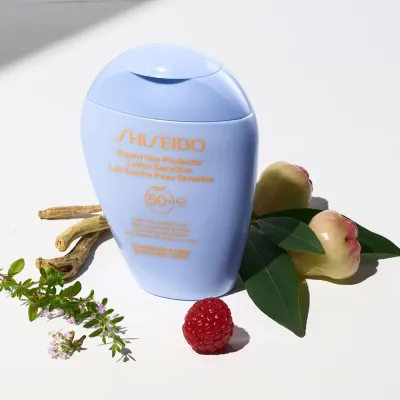 Shiseido Expert Sun Protector Lotion Sensitive солнцезащитный лосьон для чувствительной кожи SPF 50+, 150 мл