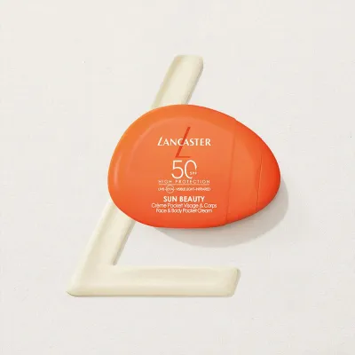 Lancaster Sun Beauty Face and Body Pocket Cream SPF50 солнцезащитный крем для лица и тела 30 мл