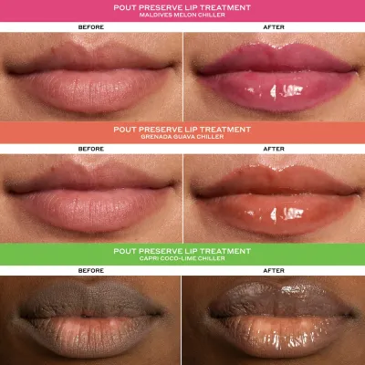 OLEHENRIKSEN Pout Preserve Chillers бальзам для губ с пептидами, 12 мл