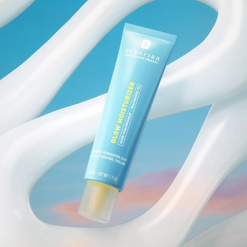 Erborian Glow Moisturizer увлажняющий крем для лица с эффектом glass skin, 50 мл