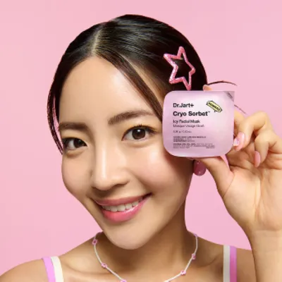 Dr.jart+ Cryo Sorbet Icy Facial Mask охлаждающая маска-сорбет для лица в порошке 0.96 г x 4 шт