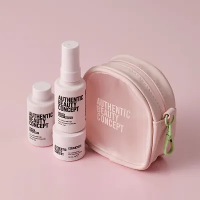 Authentic Beauty Concept Glow набор для блеска волос шампунь маска и спрей-сыворотка 2 x 50 мл + 30 мл