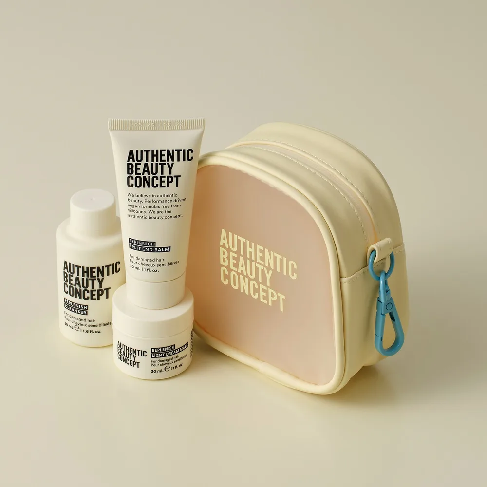Authentic Beauty Concept Replenish набор для восстановления волос шампунь маска крем 50 мл + 2 x 30 мл