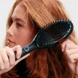 ghd Glide+ горячая расчёска-щётка для укладки волос, чёрная, чёрный — фото 3
