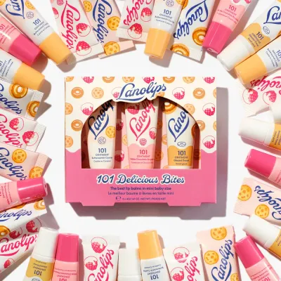 Lanolips 101 Delicious Bites набор мини-бальзамов для губ 3 x 4 г