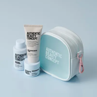 Authentic Beauty Concept Hydrate and Style набор для волос: шампунь 50 мл, маска 30 мл, желе для укладки 30 мл