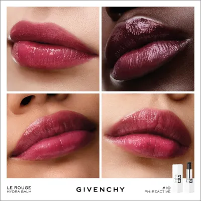 Givenchy Le Rouge Hydra Balm бальзам для губ с цветом, реагирующим на pH N10 pH-Reactive 3,4 г, N10 - pH-Reactive
