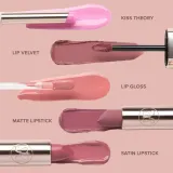 Anastasia Beverly Hills Kiss Theory гель-бальзам для губ с блеском, 1,0 г, оттенок Neon Rose — фото 5