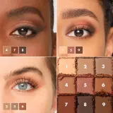 Sephora Collection ALL THAT MATTE(R)S PALETTE палетка матовых теней для век, 9 оттенков, 1 шт, оттенок Cool tones — фото 2