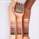 Sephora Collection ALL THAT MATTE(R)S PALETTE палетка матовых теней для век, 9 оттенков, 1 шт, оттенок Cool tones — фото 3