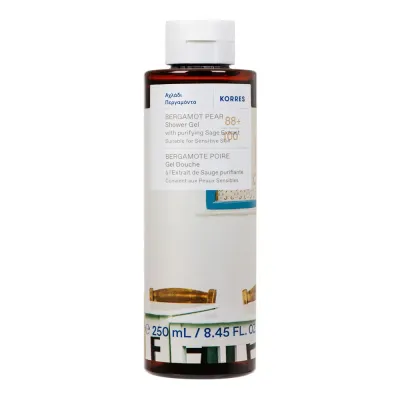 Korres Bergamot Pear гель для душа 250 мл