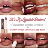 Charlotte Tilbury Hyaluronic Happikiss бальзам для губ 2,4 г, оттенок Crytstal Happikiss — фото 3