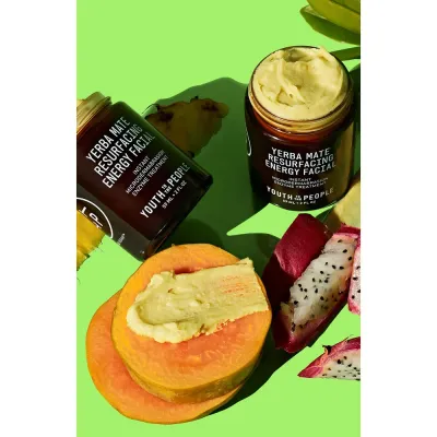 Youth To The People Yerba Mate Resurfacing Energy Facial пилинг-маска для лица 59 мл