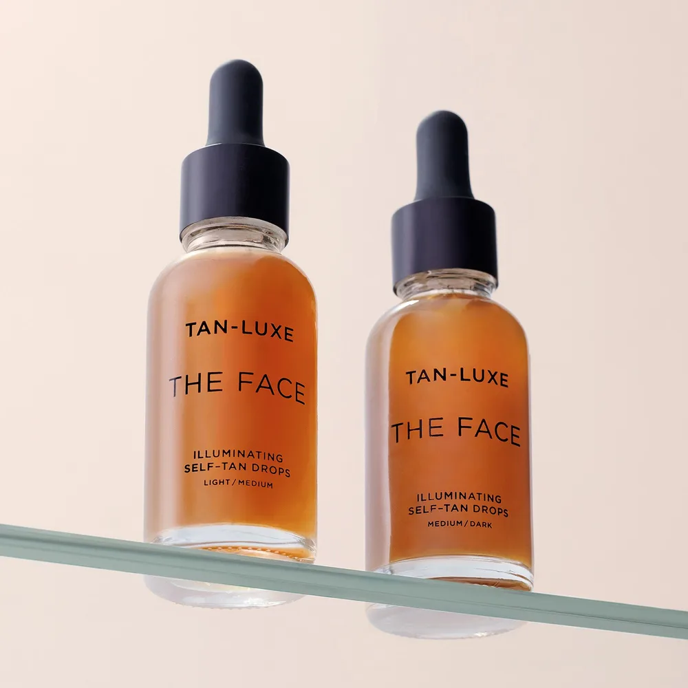 Tan Luxe The Face капли-автозагар для лица оттенок Clair/Moyen 30 мл