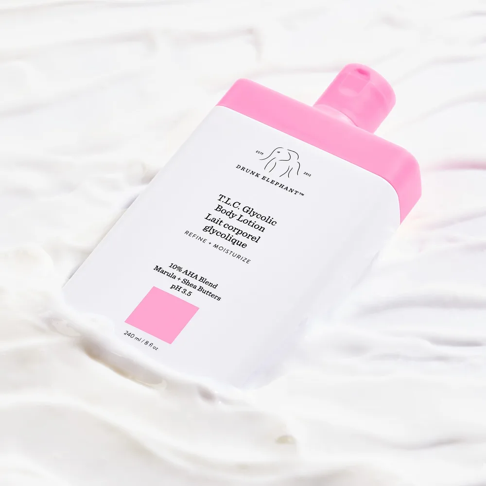 Drunk Elephant T.L.C. Glycolic Body Lotion Лосьон для тела с фруктовыми кислотами, 240 мл
