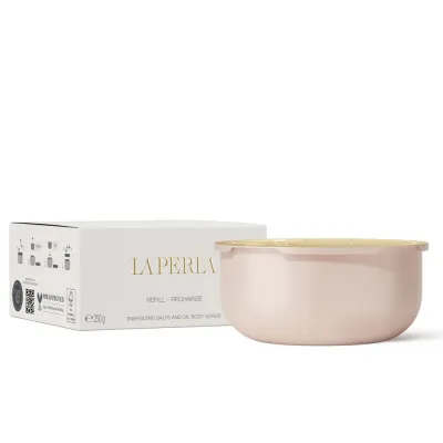 La Perla Beauty скраб для тела солевой на масляной основе, сменный блок, 150 мл