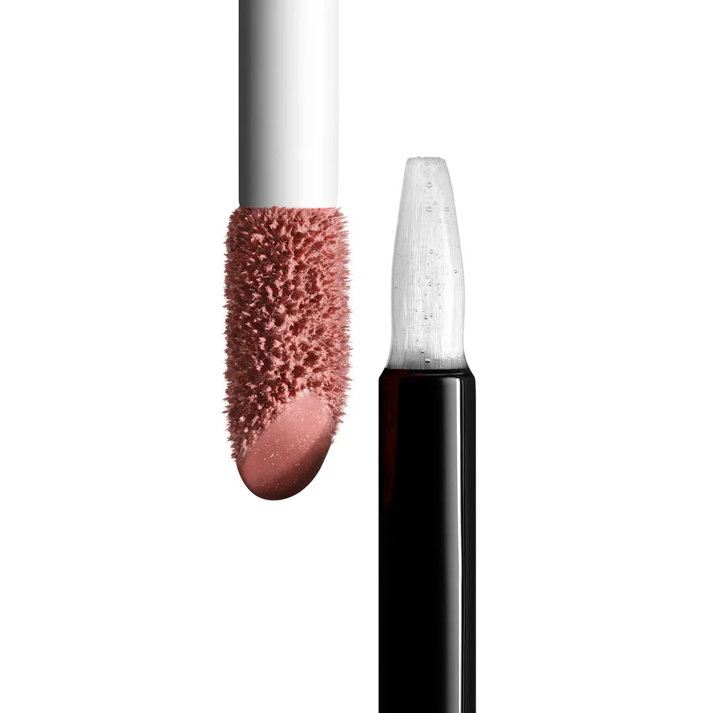 Chanel двусторонняя жидкая помада и блеск для губ, оттенок 40 Light Rose