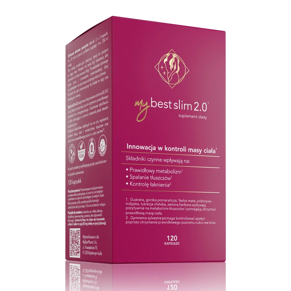 MyBestPharm MyBestSlim 2.0 биологически активная добавка в капсулах 272 г