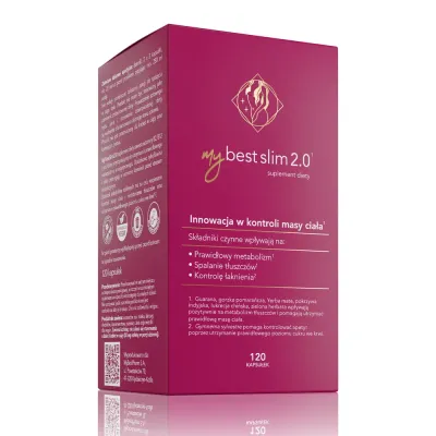 MyBestPharm MyBestSlim 2.0 биологически активная добавка в капсулах 272 г