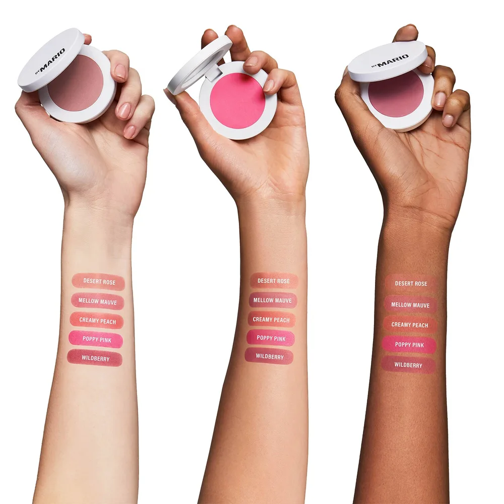 Makeup By Mario Soft Pop румяна пудровые 4,4 г, оттенок Mellow Mauve