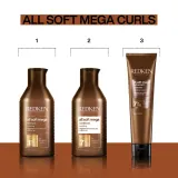 Redken All Soft Mega Curls HydraMelt Несмываемый крем для вьющихся волос, 150 мл — фото 4