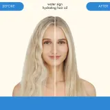 amika Water Sign увлажняющее масло для волос с гиалуроновой кислотой 50 мл — фото 4