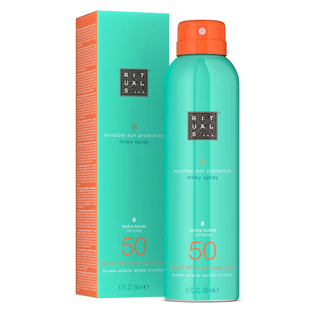 RITUALS The Ritual of Karma солнцезащитное молочко-спрей для тела SPF 50 200 мл