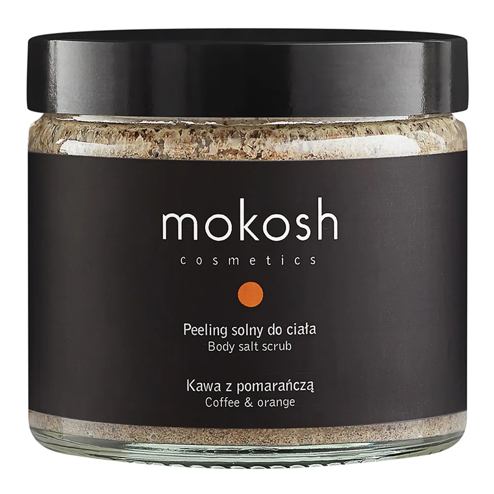 Mokosh Кофе с апельсином пилинг для тела солевой с молотым кофе 300 г