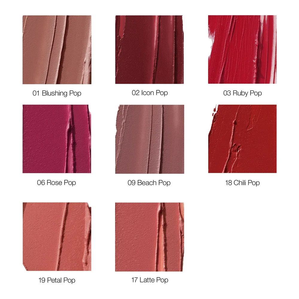 Clinique Pop Longwear Lipstick помада для губ стойкая, 3.9 г, оттенок Nude Pop