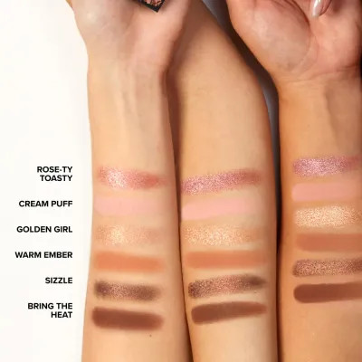 Too Faced Born This Way Warm Ember Nudes мини-палетка теней для век 6 оттенков