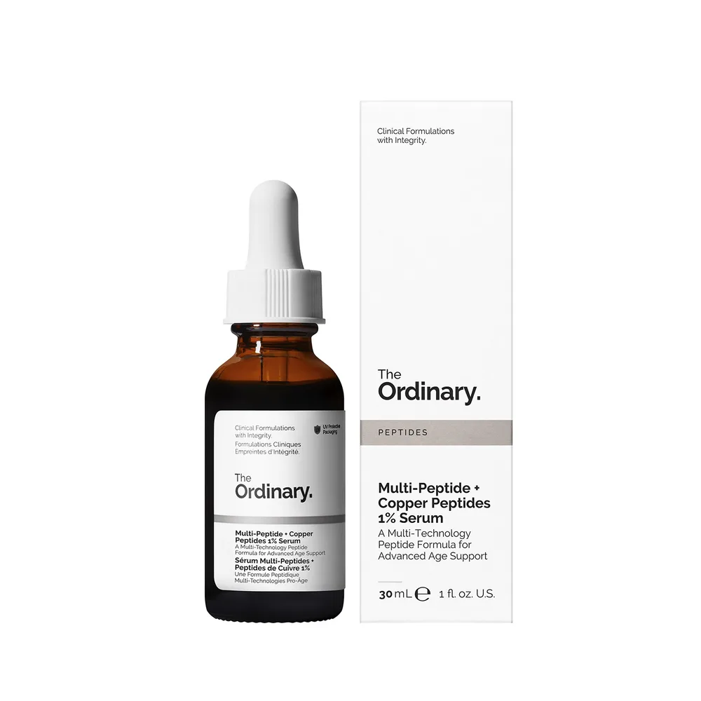 The Ordinary Multi-Peptide Serum + Copper Peptides 1% сыворотка для лица, 30 мл