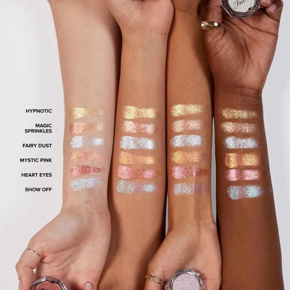 Too Faced Disco Crush кремовые тени для век и лица с блёстками SHOW OFF, оттенок DISCO CRUSH MAGIC SPRINKLES