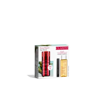 Clarins Total Eye Lift подарочный набор для ухода за областью вокруг глаз 15 мл + 50 мл + 3 мл