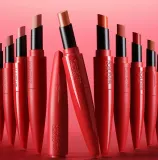 Make Up For Ever Rouge Artist For Ever помада для губ матовая стойкая, оттенок 128 Lively Peony - Satin — фото 4