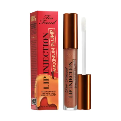 Too Faced Lip Injection Maximum Plump блеск для губ с эффектом объёма Caramel Apple, LIP INJECTION MAX PLUMP CARAMEL APPLE