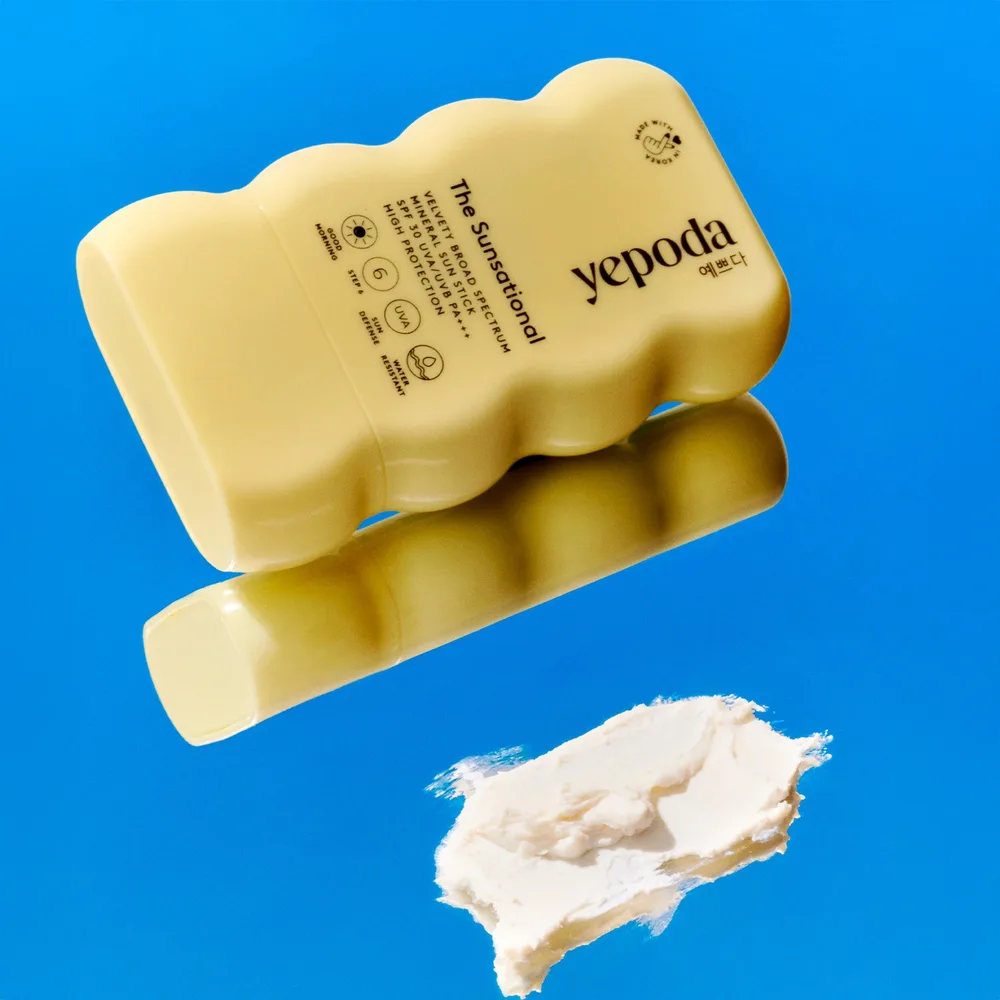 Yepoda The Sunsational стик солнцезащитный минеральный SPF 30, 18,5 г