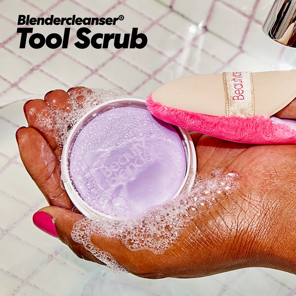 beautyblender Blendercleanser Tool Scrub мыло для очищения спонжей кистей и рук Лаванда 28,3 г