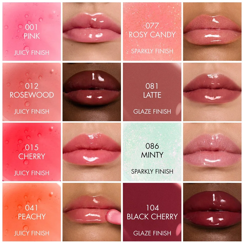 DIOR Addict Lip Glow Oil увлажняющее масло для губ 24 часа 6 мл, оттенок 001 Pink