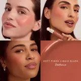 Rare Beauty Warm Radiance Mini Duo набор мини румяна Resilience и хайлайтер Exhilarate, 3.2 мл + 2.5 мл — фото 2