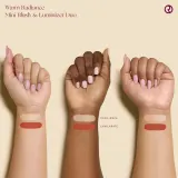 Rare Beauty Warm Radiance Mini Duo набор мини румяна Resilience и хайлайтер Exhilarate, 3.2 мл + 2.5 мл — фото 4