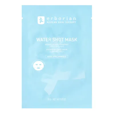 Erborian Water Shot Mask увлажняющая тканевая маска для лица, 1 шт 15 г