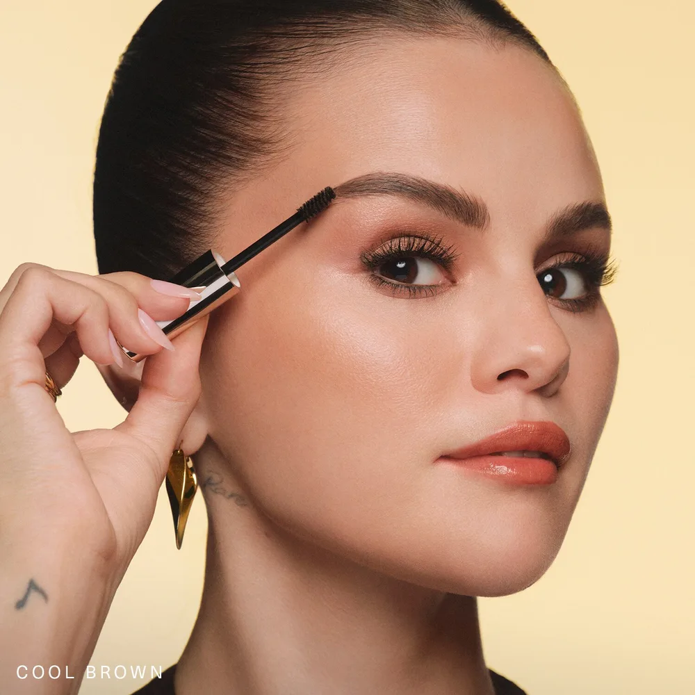 Rare Beauty Brow Harmony гель для бровей оттеночный фиксирующий 4.5 г, оттенок Rich Taupe