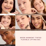 Rare Beauty Brow Harmony гель для бровей оттеночный фиксирующий 4.5 г, оттенок Rich Taupe — фото 3