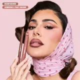 Huda Beauty Liquid Matte Mousse жидкая помада, 7,5 мл, оттенок Baby Pink — фото 1