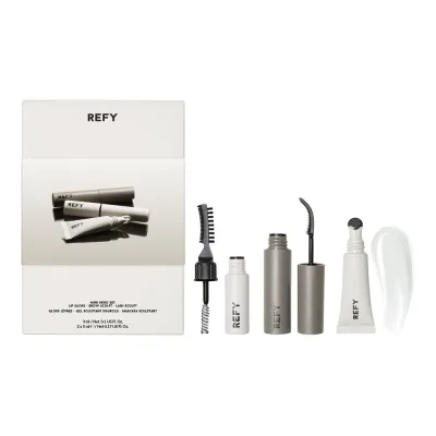 Refy Mini Hero Set Набор мини-форматов праймер гель для бровей блеск для губ 3 мл + 5 мл + 5 мл