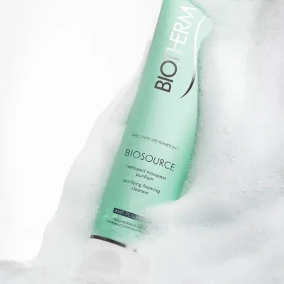Biotherm Biosource Foaming Cleanser пенка для умывания лица 150 мл