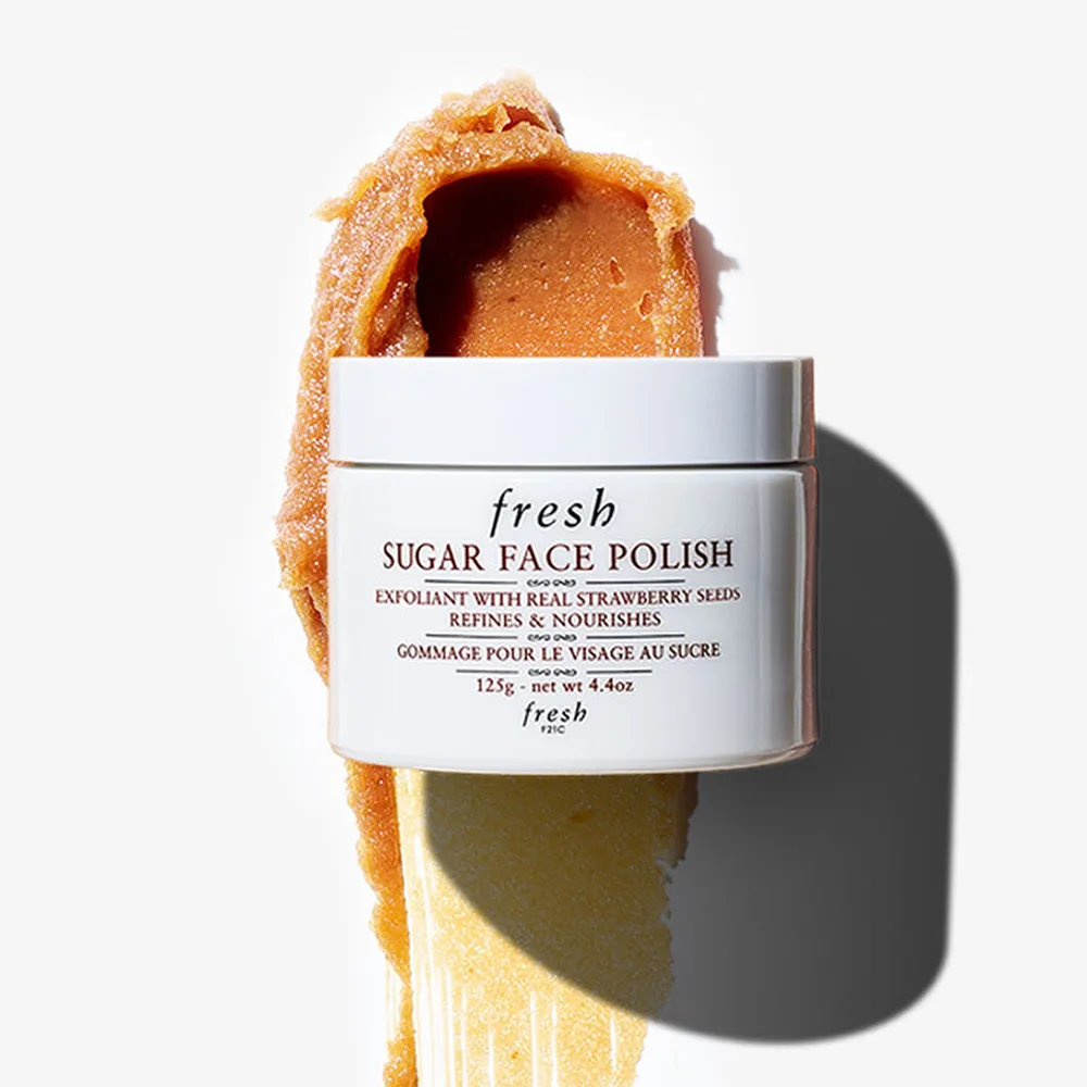 fresh Sugar Face Polish пилинг для лица с тростниковым сахаром 125 г